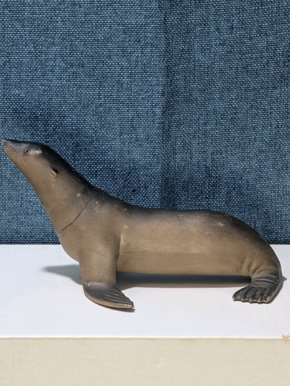 Vintage S.H. Sea Lion Figure | Realistic Ocean Animal Toy | Articulated Neck - Picture 3 of 16